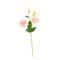 Real Touch Pink/Yellow Lisianthus Spray | 24.5" Artificial Floral Stem-FL001822